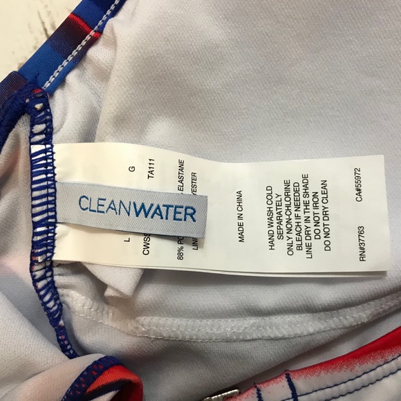 Clean Water one pieces Bathing Suit - Picture 5 of 7